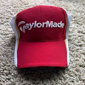 49ers TaylorMade Red and White Men's Hat